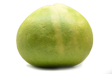 Image showing Fresh pomelos on white background