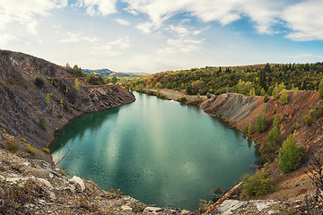 Image showing Blue lake in Altai