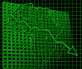 Image showing Africa chart down