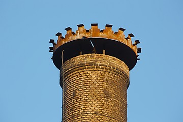 Image showing Old Industrial Chimney