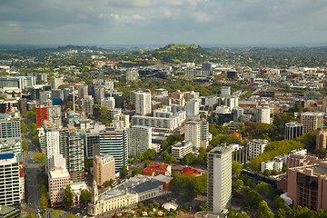 Image showing Auckland city panorama