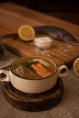 Image showing fish soup composition