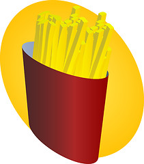 Image showing French fries