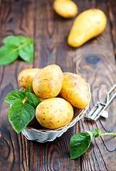 Image showing raw potato