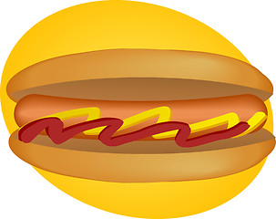 Image showing Hot dog