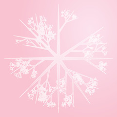 Image showing Snowflake illustration