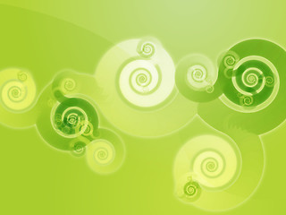 Image showing Swirly spiral background