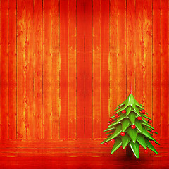 Image showing Christmas background. 3d illustration. Vintage style.