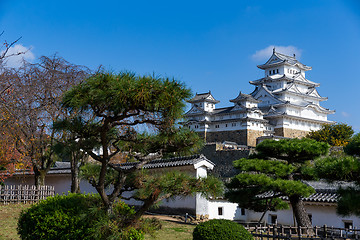 Image showing Japanese Himeji castle