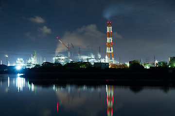 Image showing Industrial area in Shizuoka