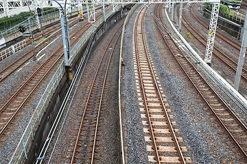 Image showing Train track