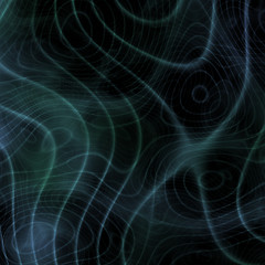 Image showing Abstract wavy lines