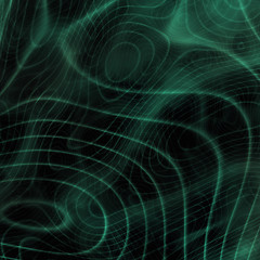 Image showing Abstract wavy lines