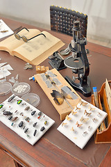 Image showing Entomologist office with Tools 