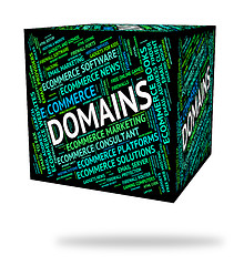 Image showing Domains Word Indicates Dominions Empire And Words