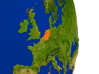 Image showing Netherlands on Earth