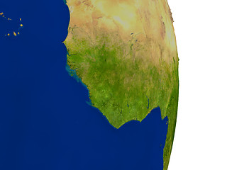 Image showing Guinea on Earth