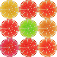 Image showing Citrus slices