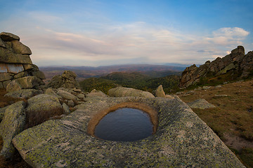 Image showing Nature baths on Sinyukha mountain