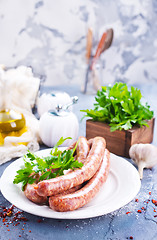 Image showing sausages