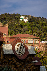 Image showing Park Guell in Barcelona, Spain.