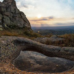 Image showing Beauty view in mountains of Altai