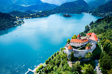 Image showing Slovenia - resort Lake Bled.