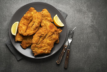 Image showing Fried chicken