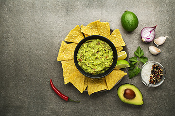 Image showing Guacamole sauce