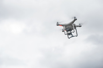 Image showing The drone copter with digital camera