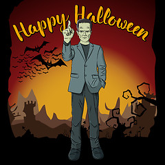 Image showing Vector Halloween concept