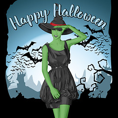 Image showing Vector Halloween concept