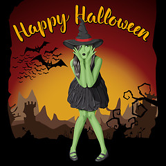 Image showing Vector Halloween concept