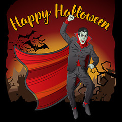 Image showing Vector Halloween concept