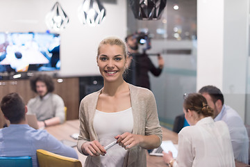 Image showing Portrait of successful Businesswoman