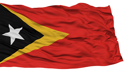 Image showing Isolated East Timor Flag