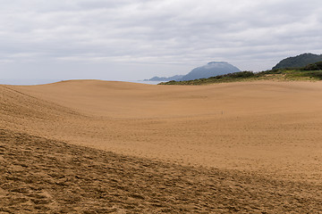 Image showing Tottori Dunes in japan
