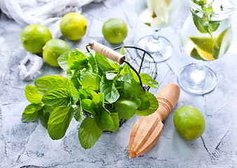Image showing ingredients for mojito