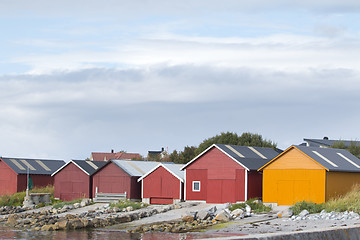 Image showing Boat Houses