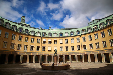 Image showing Brantingtorget square in Gamla Stan, Stockholm, Sweden