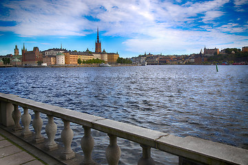 Image showing View of Gamla Stan in Stockholm, Sweden