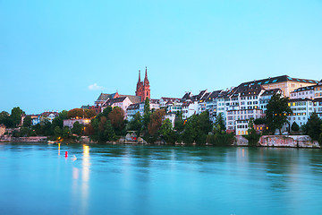 Image showing Basel cityscape in Switzerland