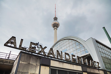 Image showing Alexanderplatz subway station in Berlin