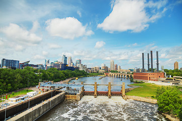 Image showing Downtown Minneapolis, Minnesota