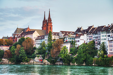 Image showing Basel cityscape in Switzerland