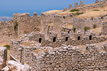 Image showing Ruined walls of the fortress.