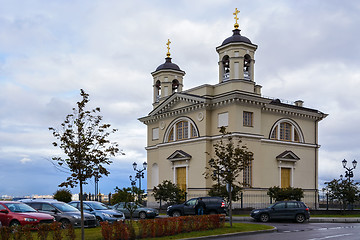 Image showing Church on the sky background.