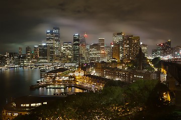 Image showing Sydney Night Panorama