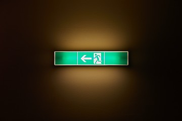 Image showing Emergency Exit Sign