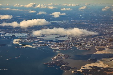 Image showing Helsinki aerial view